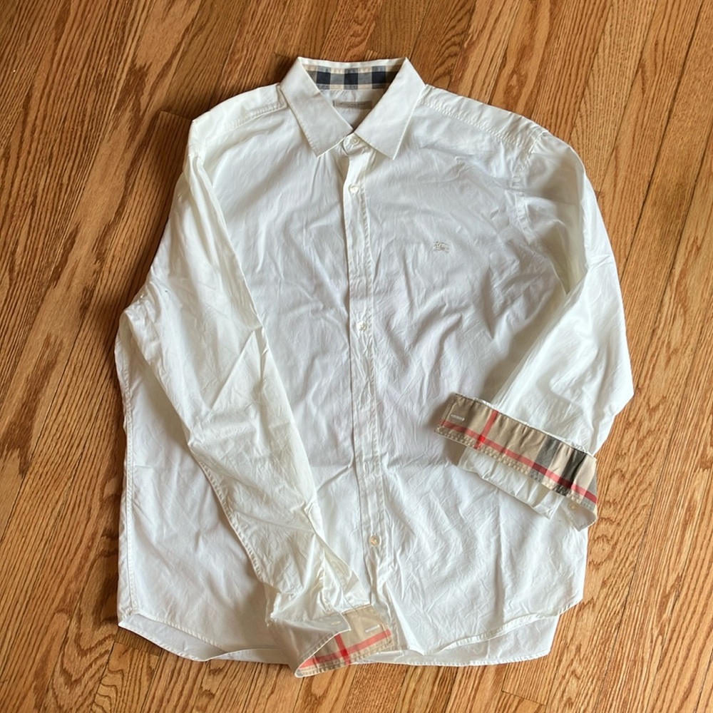 Men’s Burberry long sleeve shirt